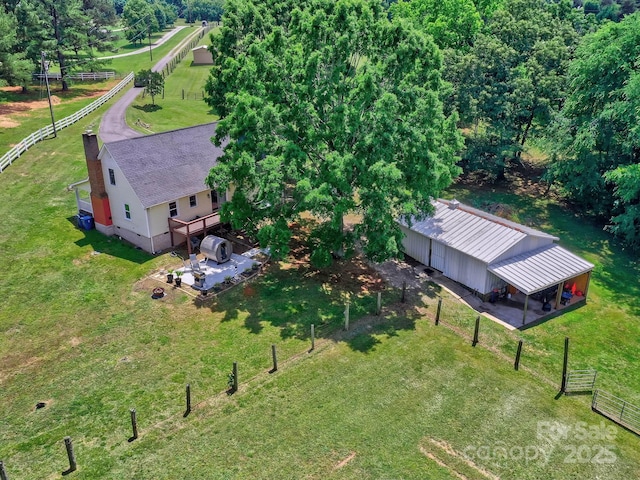 view of subject property