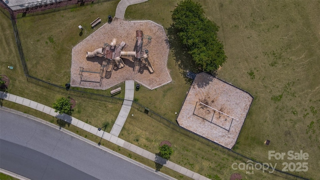 drone / aerial view