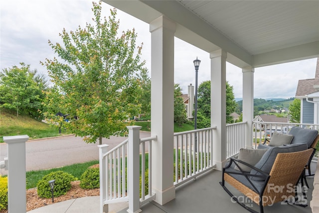 70 Rose Creek Rd, Leicester, NC 28748 - view of covered porch