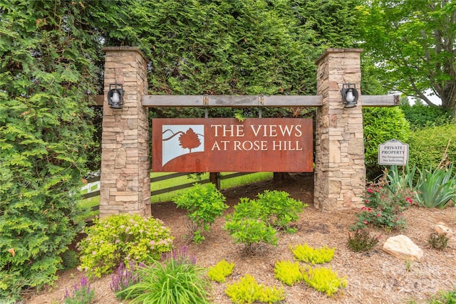 70 Rose Creek Rd, Leicester, NC 28748 - view of community sign