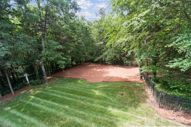 6795 Montgomery Rd, Lake Wylie, SC 29710 - view of yard with a view of trees