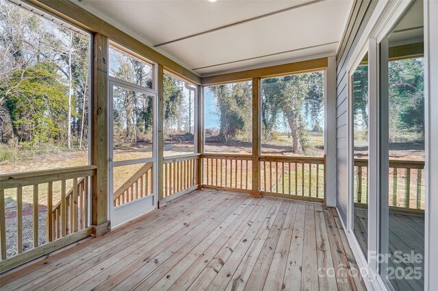 7513 Lancaster Hwy Unit 6, Waxhaw, NC 28173 - unfurnished sunroom featuring healthy amount of natural light