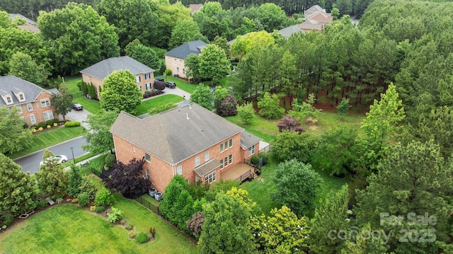 3206 Lakehurst Xing, Matthews, NC 28104 - aerial perspective of suburban area
