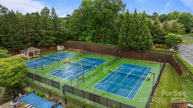 3206 Lakehurst Xing, Matthews, NC 28104 - view of tennis court