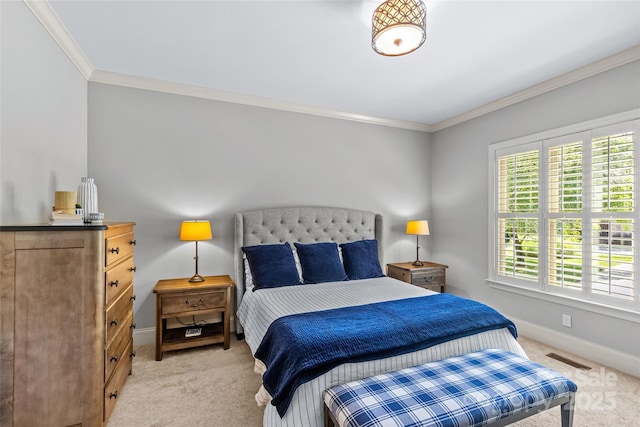6211 Cruden Bay Way, Charlotte, NC 28277 - bedroom with ornamental molding and light carpet