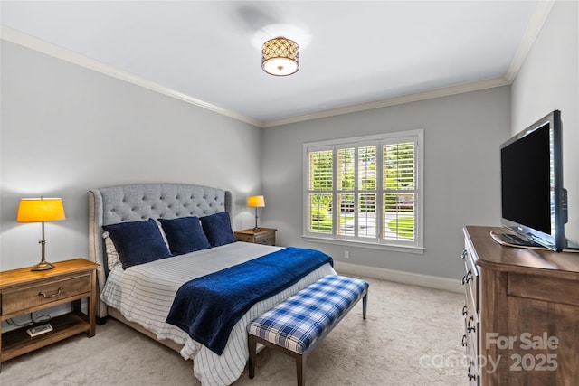 6211 Cruden Bay Way, Charlotte, NC 28277 - bedroom with light carpet and crown molding