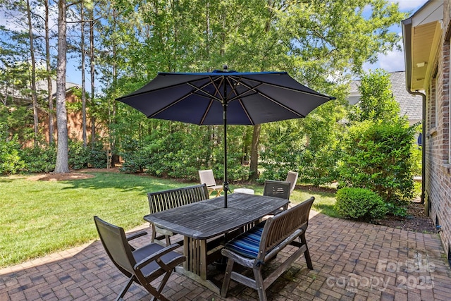6211 Cruden Bay Way, Charlotte, NC 28277 - view of patio with outdoor dining space