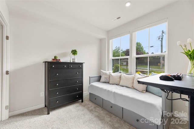 3748 Ellington St, Charlotte, NC 28211 - living area with light colored carpet and baseboards