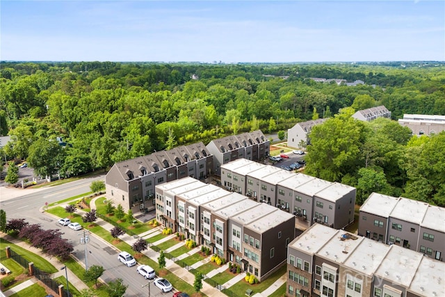 3748 Ellington St, Charlotte, NC 28211 - drone / aerial view of a heavily wooded area
