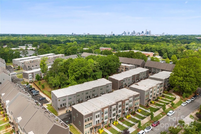 3748 Ellington St, Charlotte, NC 28211 - drone / aerial view of a view of skyline