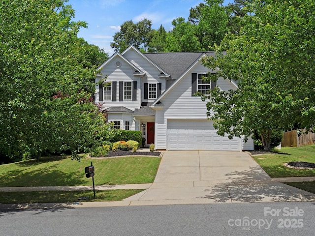 1051 Streamlet Way, Monroe, NC 28110 - traditional-style home featuring driveway
