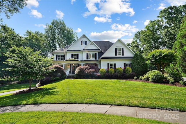 19946 River Falls Dr, Davidson, NC 28036 - view of front of home with a front lawn