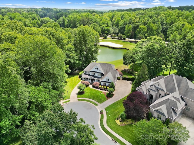 19946 River Falls Dr, Davidson, NC 28036 - bird's eye view of a nearby body of water and a heavily wooded area