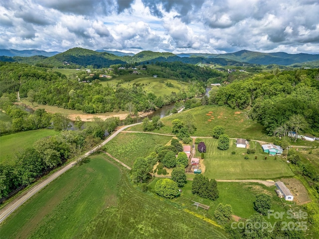 74 Saturn Ct, Clyde, NC 28721 - view of property location featuring mountains and rural landscape