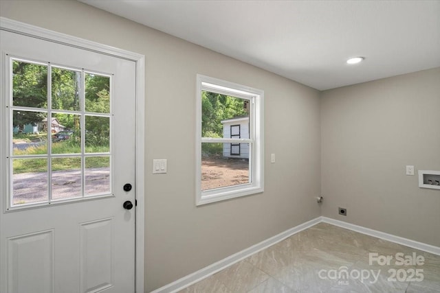 1746 2nd Street Pl SW, Hickory, NC 28602 - entryway with baseboards