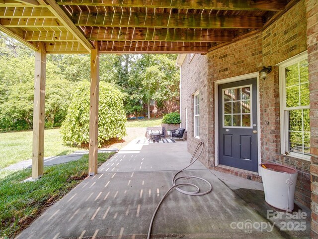 1508 Avalon Oaks Ct, Dallas, NC 28034 - view of patio