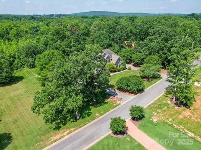 1508 Avalon Oaks Ct, Dallas, NC 28034 - bird's eye view of a heavily wooded area