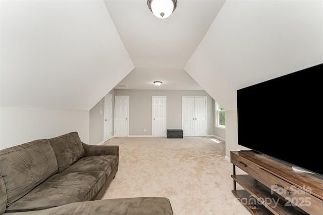 1147 Anduin Falls Dr, Charlotte, NC 28269 - living room with baseboards and light carpet