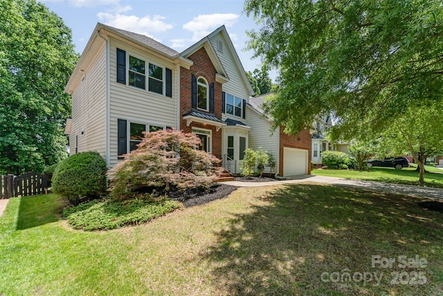 1147 Anduin Falls Dr, Charlotte, NC 28269 - traditional-style house with driveway