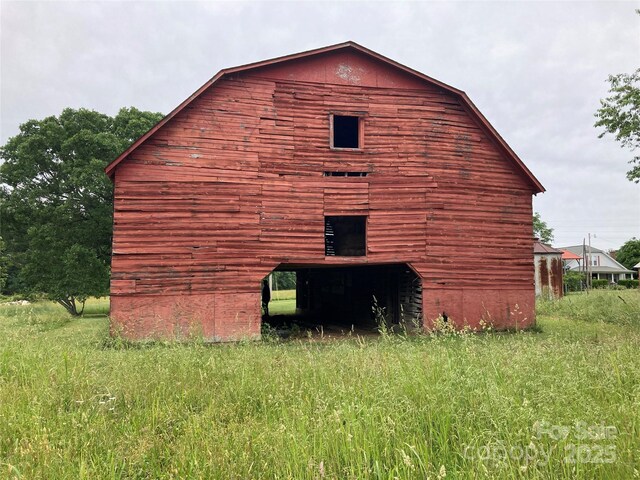 18070 Old Beatty Ford Rd, Gold Hill, NC 28071 - view of side of property with a barn and an outdoor structure