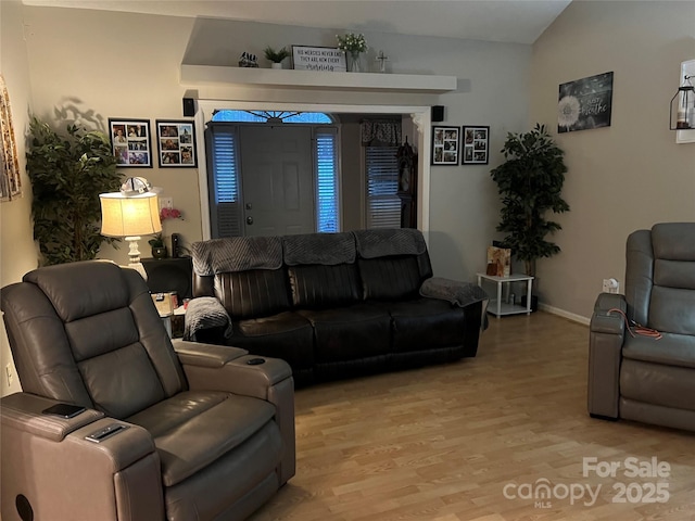 208 Stone Ridge Dr, Salisbury, NC 28146 - living room with light wood-style flooring and baseboards