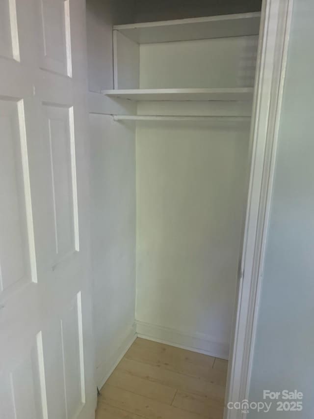 view of closet