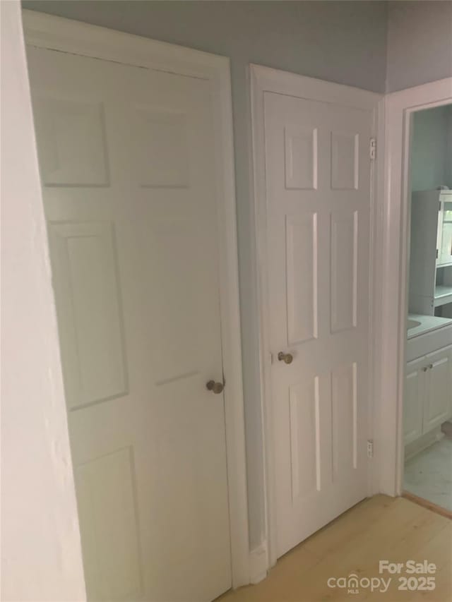 view of closet