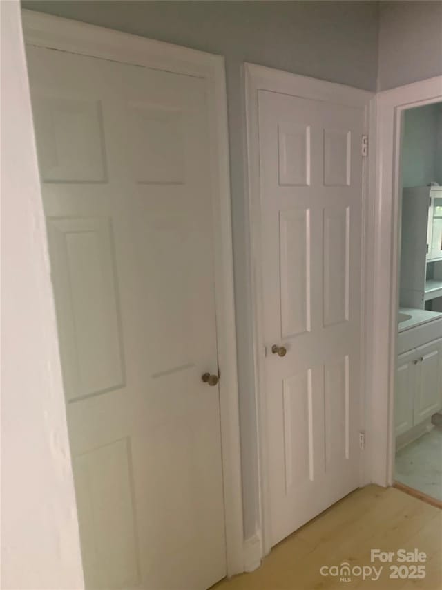 view of closet