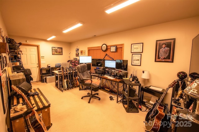 571 Ivy Ridge Cir, Sylva, NC 28779 - home office featuring carpet flooring