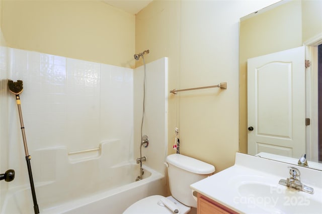 123 Singleton Rd, Mooresville, NC 28117 - full bathroom featuring vanity, toilet, and shower / tub combination