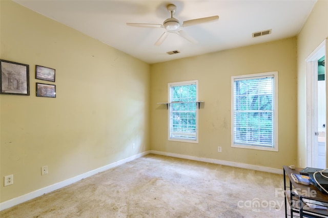 123 Singleton Rd, Mooresville, NC 28117 - carpeted empty room with ceiling fan and baseboards
