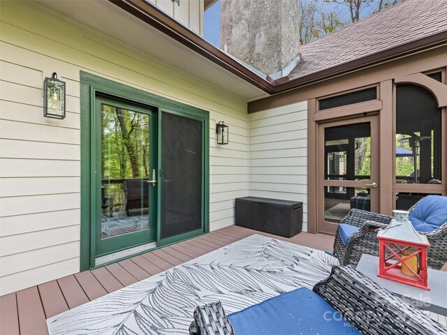 62 Blair Athel Pt, Waynesville, NC 28786 - view of deck
