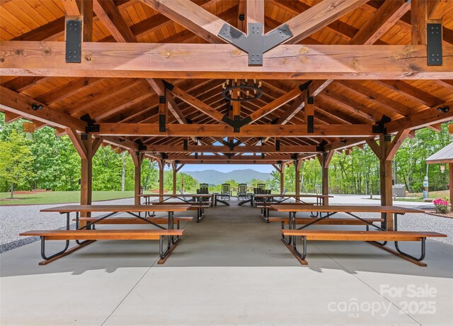 62 Blair Athel Pt, Waynesville, NC 28786 - view of property's community featuring a gazebo and a mountain view