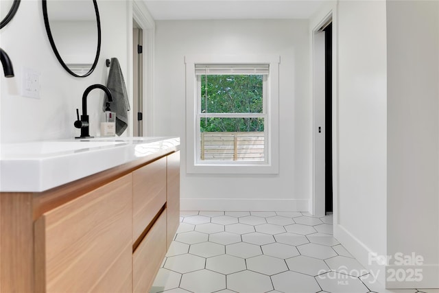 903 Middlefork Rd, Brevard, NC 28712 - bathroom featuring vanity and baseboards