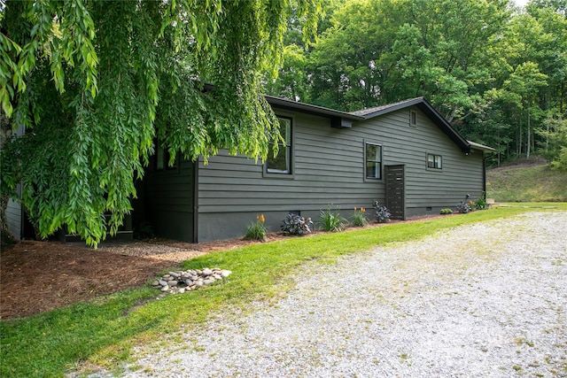903 Middlefork Rd, Brevard, NC 28712 - view of property exterior featuring crawl space