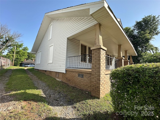 462 Dave Lyle Blvd, Rock Hill, SC 29730 - view of home's exterior with crawl space