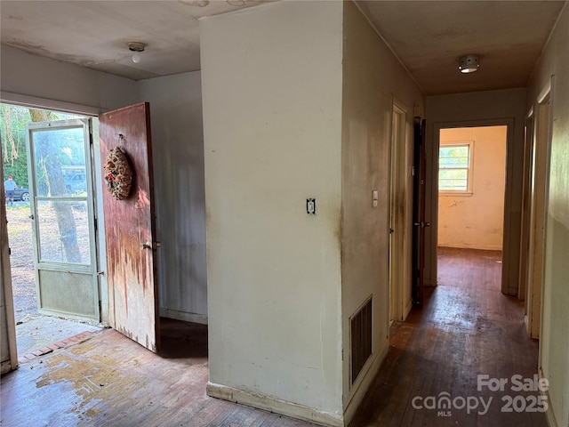 112 Greenwood Ave, Belmont, NC 28012 - hall with hardwood / wood-style flooring