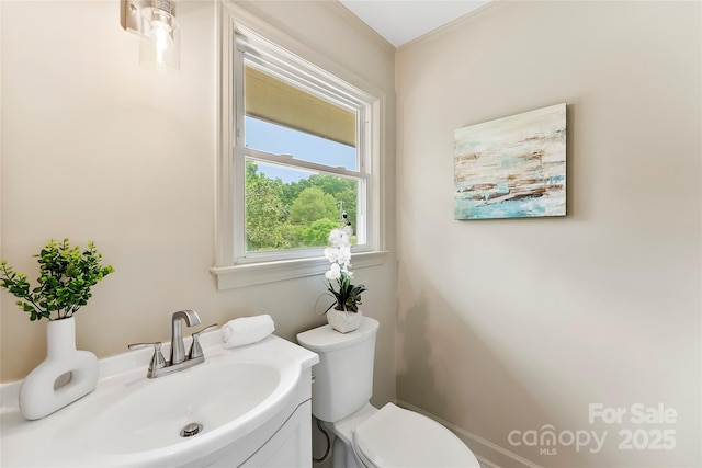 3661 Annlin Ave, Charlotte, NC 28209 - half bathroom with a sink and toilet