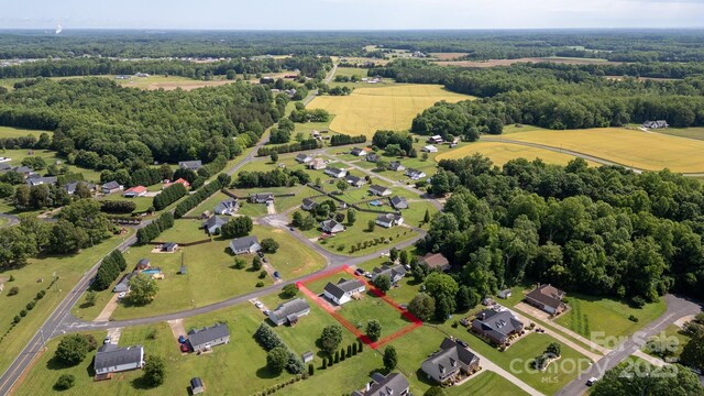 170 Wagon Wheel Way Unit 4, Salisbury, NC 28147 - aerial view of property and surrounding area with property boundaries highlighted