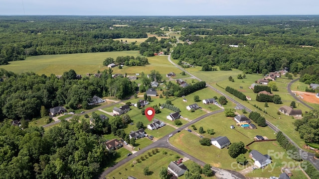170 Wagon Wheel Way Unit 4, Salisbury, NC 28147 - aerial view of property and surrounding area with a heavily wooded area