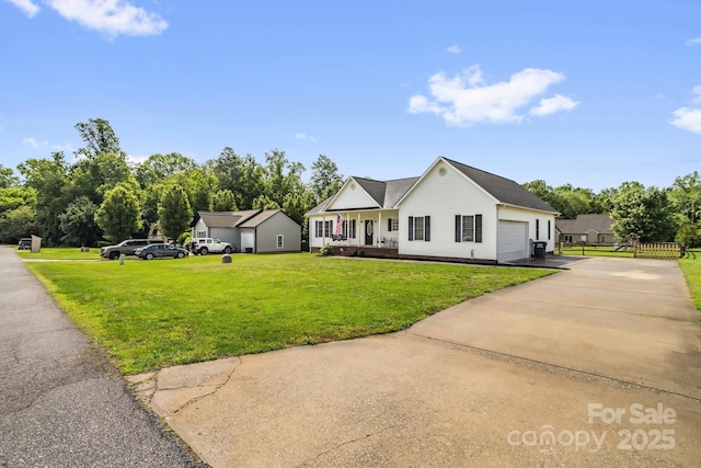 170 Wagon Wheel Way Unit 4, Salisbury, NC 28147 - single story home featuring a garage, driveway, and a porch
