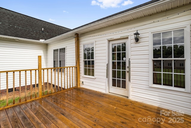 170 Wagon Wheel Way Unit 4, Salisbury, NC 28147 - view of wooden deck