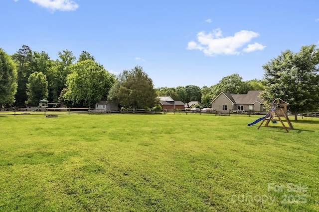 170 Wagon Wheel Way Unit 4, Salisbury, NC 28147 - view of yard with a playground and view of scattered trees