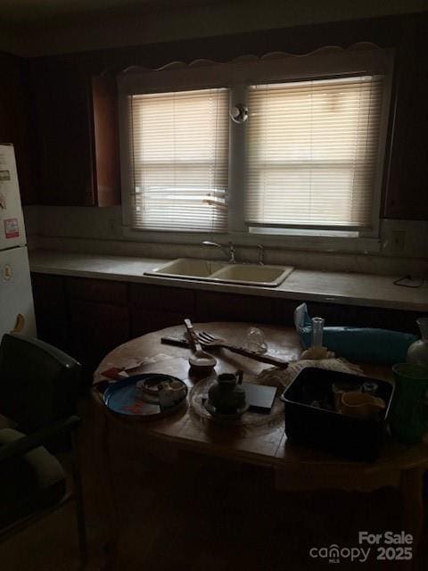 kitchen featuring a sink