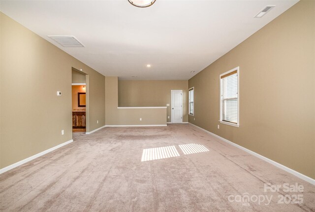 3105 Bonterra Blvd, Indian Trail, NC 28079 - spare room with light carpet and baseboards