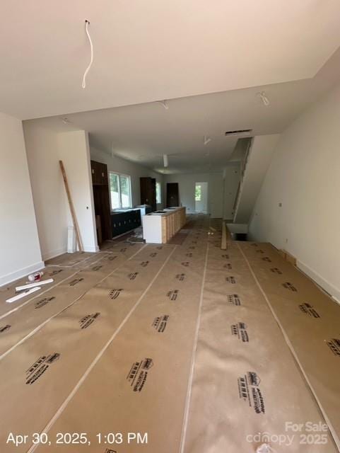 312 Wesley Heights Way Unit A, Charlotte, NC 28208 - view of unfurnished living room