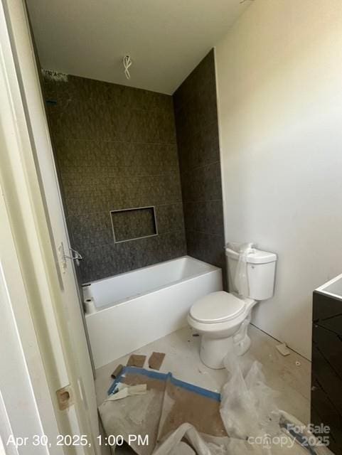 312 Wesley Heights Way Unit A, Charlotte, NC 28208 - full bath featuring toilet and vanity