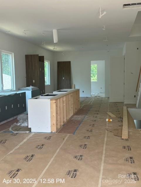 312 Wesley Heights Way Unit A, Charlotte, NC 28208 - kitchen with open floor plan