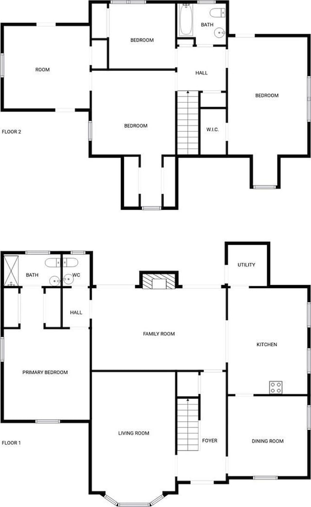 1212 Beechdale Dr, Charlotte, NC 28212 - room layout