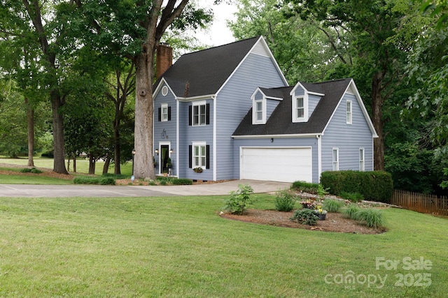 211 Southfork Dr, Belmont, NC 28012 - view of front of property featuring driveway, an attached garage, roof with shingles, and view of scattered trees